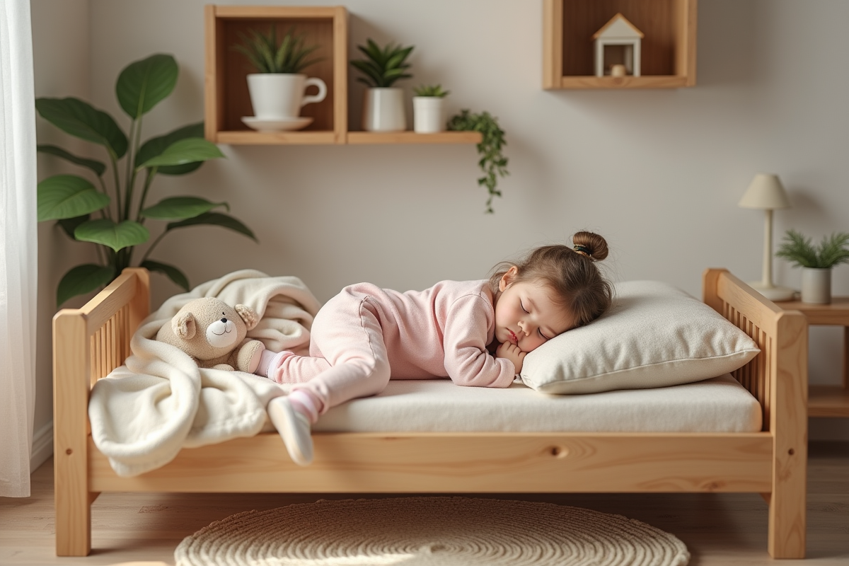 Lit Montessori : définition et principes pour un sommeil enfantin épanoui