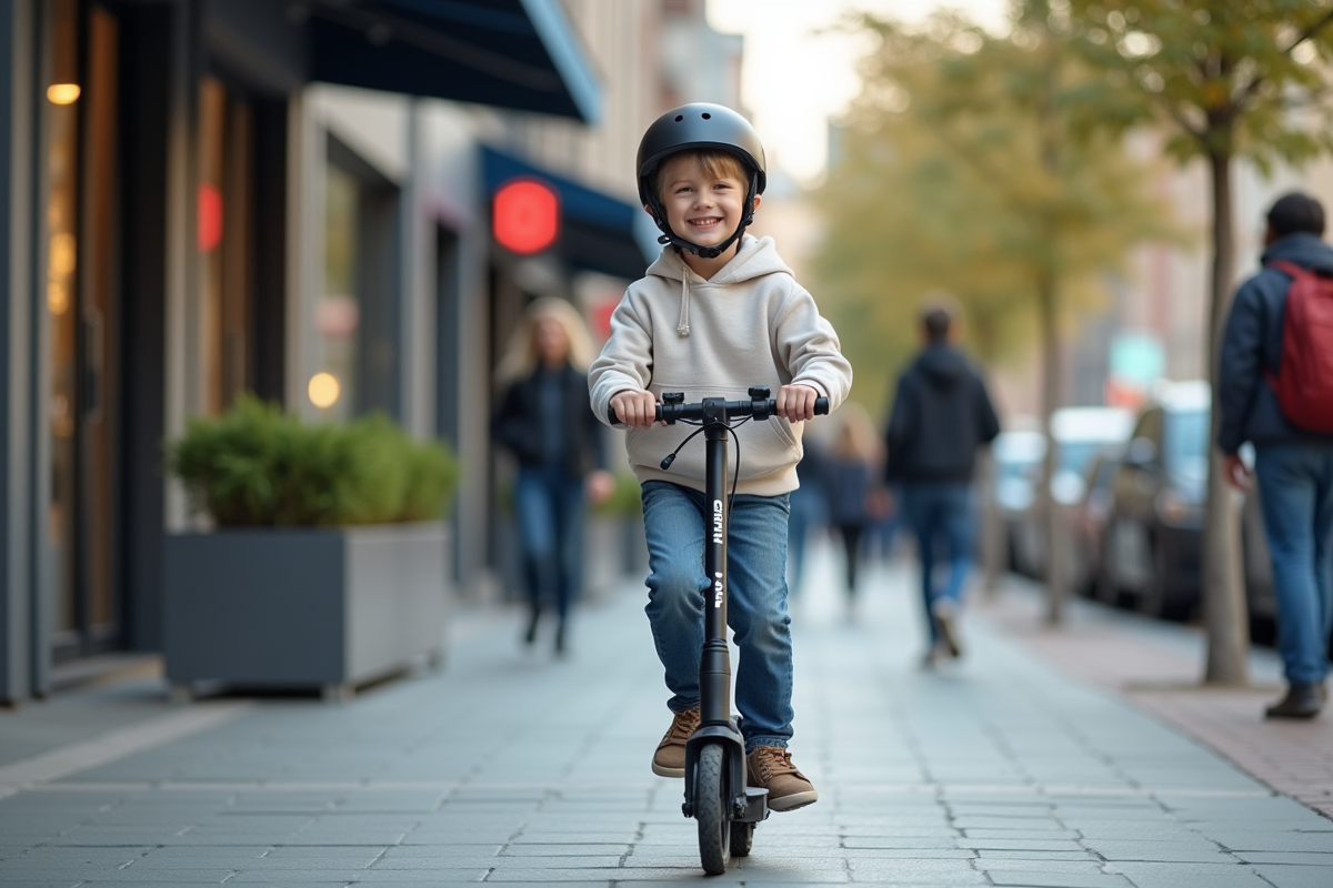 Conduite de trottinette électrique à 12 ans : règles et possibilités